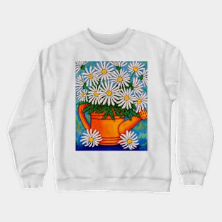 Crazy for Daisies Crewneck Sweatshirt